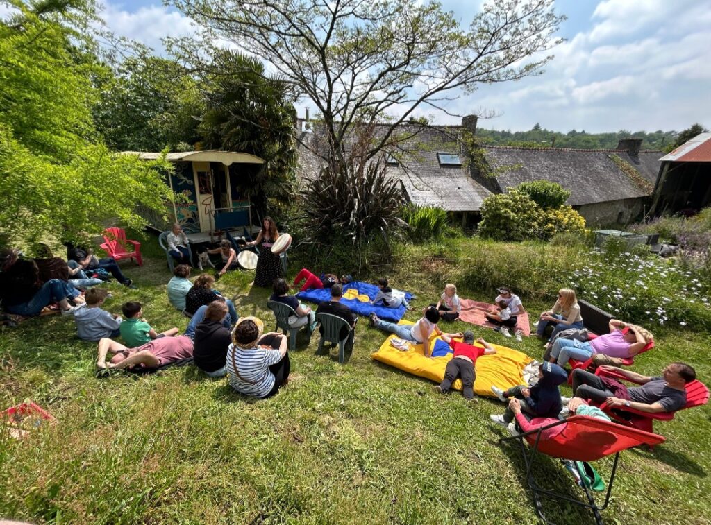 Atelier nature, créativité et spiritualité à Saint- Avé